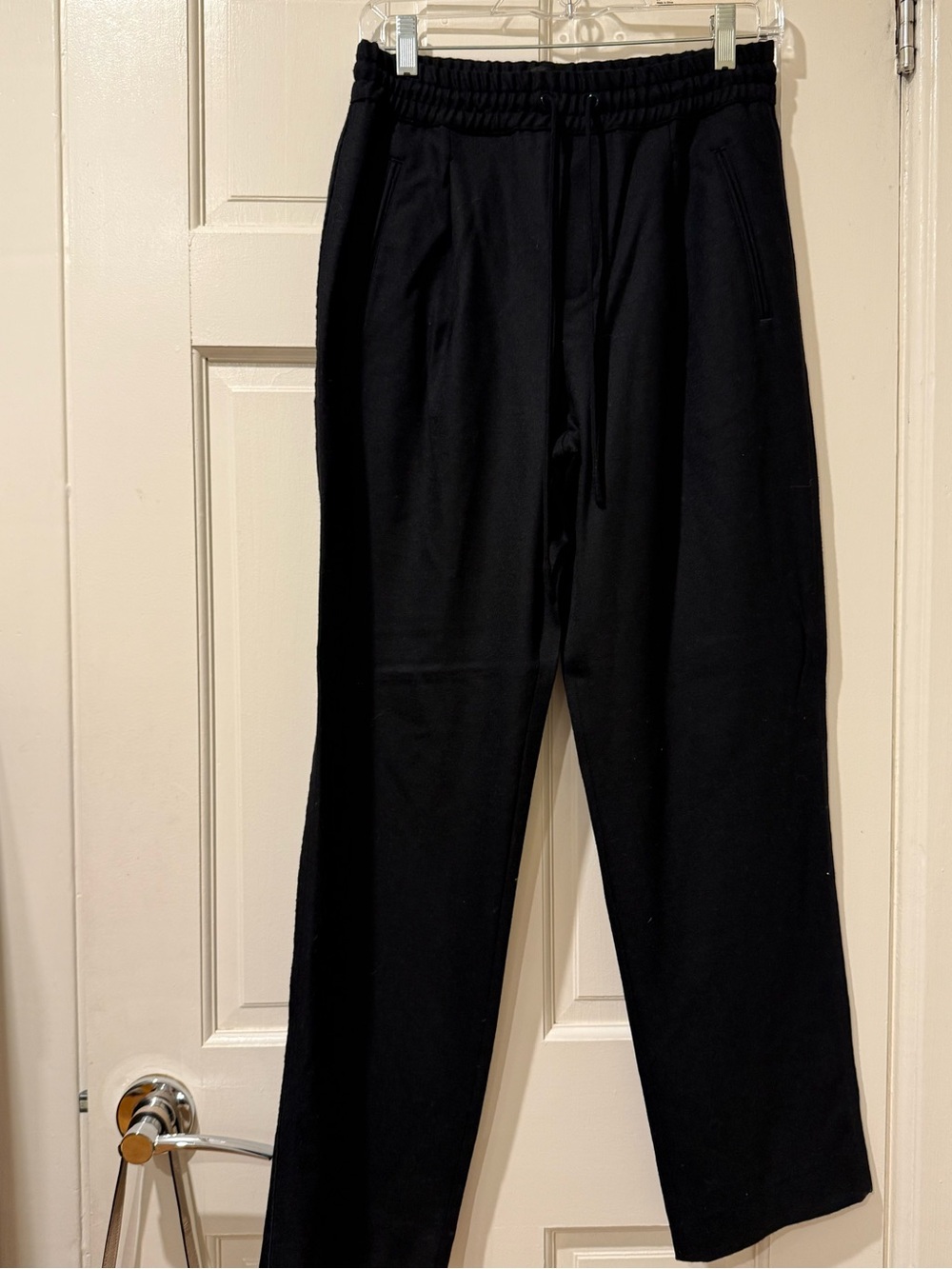 NWOT rag & bone Black Drawstring Relaxed Trousers